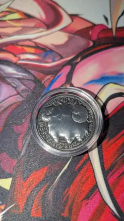 YuGiOh! | YCS Registration / Promotional Scapegoat Coin | Silver - Image 1