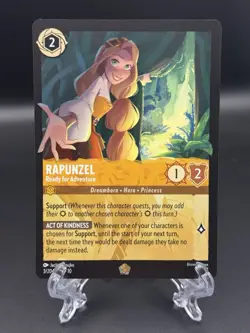 Rapunzel - Ready for Adventure 3/204 Whispers in the Well Regular Disney Lorcana - Image 1