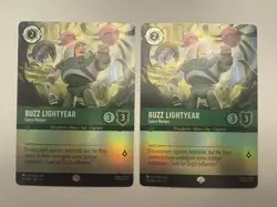 (2) Disney Lorcana | Wilds Unknown | EPIC | Buzz Lightyear - Space Ranger - Image 1
