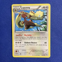 Lopunny 85/106 - XY Flashfire Regular Rare - Pokemon Card NM - Image 1