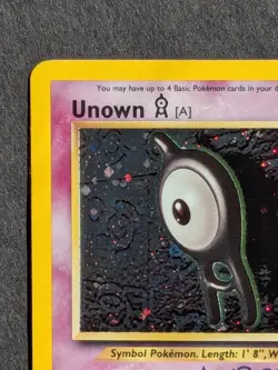 Unown A 14/75 Holo Rare Pokemon Card Near Mint - Image 3