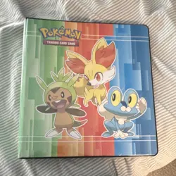 Pokemon Binder with Pokemon Cards - Image 1