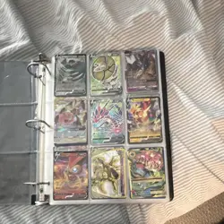 Pokemon Binder with Pokemon Cards - Image 2