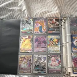 Pokemon Binder with Pokemon Cards - Image 3