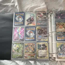 Pokemon Binder with Pokemon Cards - Image 5