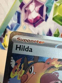 Hilda 171/086 Special Illustration Rare (SIR) Trainer Pokemon TCG White Flare NM - Image 5