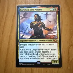 Sarkhan Soul Aflame - N/M - Tarkir Dragonstorm - MTG Magic The Gathering Card - Image 1