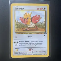 Spearow 62/64 Pokemon Cards WOTC TCG: Base Set 1999 LP UK Rare - Image 5