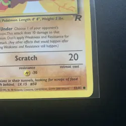 Diglett 52/82 Pokemon Cards WOTC TCG: Base Set 1999 Fighting Mint UK Rare - Image 2