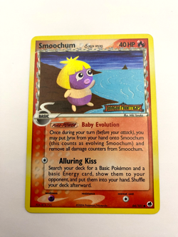 Pokemon Card - Reverse-Holo Smoochum 64/101 EX Dragon Frontiers *LP* Common - Image 1