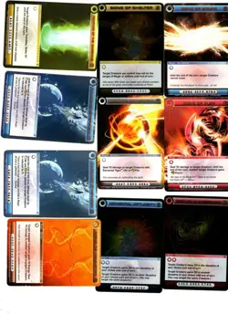 Lot #0313. 10 Chaotic Mugic Rare cards. with coppers - Image 1