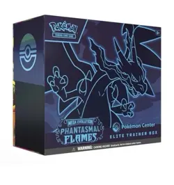 Mega Evolution Phantasmal Flames Pokemon Center ETB Elite Trainer Box PRESALE! - Image 1