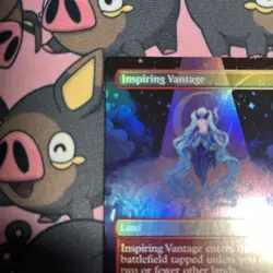 Inspiring Vantage Rainbow Foil Miku Secret Lair Magic The Gathering NM - Image 2