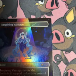 Inspiring Vantage Rainbow Foil Miku Secret Lair Magic The Gathering NM - Image 3