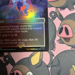 Inspiring Vantage Rainbow Foil Miku Secret Lair Magic The Gathering NM - Image 4