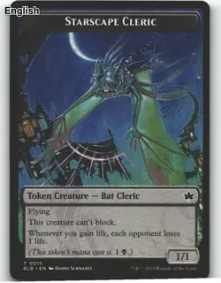 Starscape Cleric Token [BLB - 15] Bloomburrow - Image 1