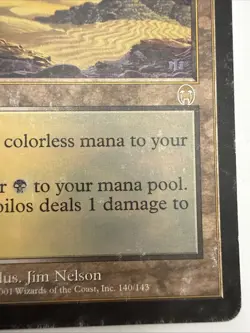 2001 Magic MTG Apocalypse Caves of Koilos #140 - Image 4