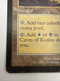 2001 Magic MTG Apocalypse Caves of Koilos #140 - Image 5