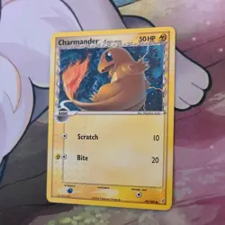 Pokemon TCG - Charmander - 49/100 - EX Crystal Guardians - LP Common (2006) - Image 1