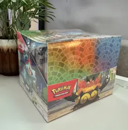 Pokemon TCG Lumiose City Mini Tin Display Case x10 Mini Tins Factory Sealed New - Image 1