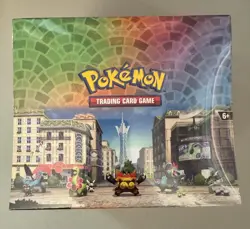 Pokemon TCG Lumiose City Mini Tin Display Case x10 Mini Tins Factory Sealed New - Image 2