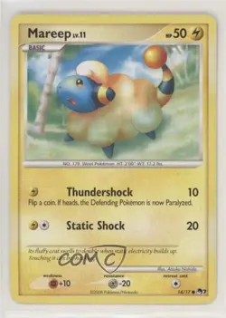 Mareep Pokemon Organized Play Promotional Series 7 #14 2008 - Image 1