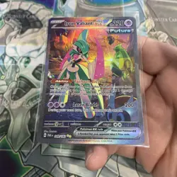 Pokemon TCG Iron Valiant EX Paradox Rift 249/182 Special Illustration Rare NM - Image 5