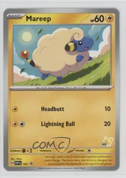 Mareep Pokemon Battle Academy Pikachu Deck #45 - Image 1
