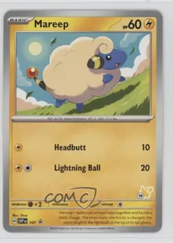 Mareep Pokemon Battle Academy Pikachu Deck #19 - Image 1