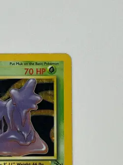 Pokemon TCG Muk Fossil 13/62 Holo Unlimited Holo Rare - Image 3
