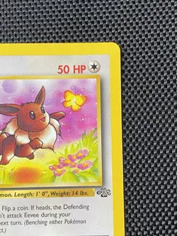 1999 Pokemon Jungle Eevee 1st Edition #51/64 Common LP+ - Image 3