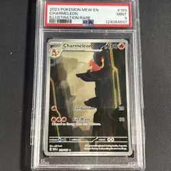 Pokemon Charmeleon Illustration rare Holo SV 151 2023 PSA 9 169/165 EN - Image 1