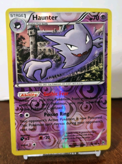 POKEMON HAUNTER 59/162 REVERSE HOLO BREAKTHROUGH LP - Image 1