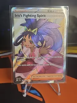 Pokemon: Iris's Fighting Spirit 180/159 Sv09: Journey Together Holo -NM- - Image 1