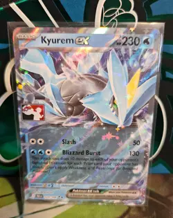 Pokemon Kyurem EX 028/086 Holo Play Stamp Prize Pack Series 8 - NM - Image 1