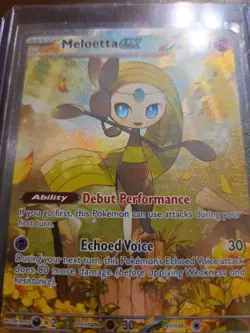 Pokemon TCG SV Black Bolt Meloetta ex 167/086 Holo SIR English - Image 4