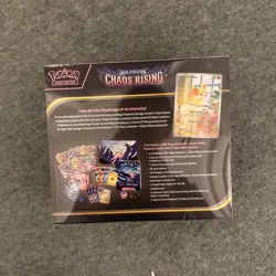 Chaos Rising Pokemon Center Elite Trainer Box Seal Rip CHECK DESCRIPTION - Image 4