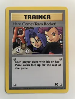 Pokemon TCG Here Comes Team Rocket! 71/82 LP - Image 1