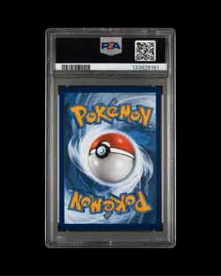 Pokemon MEW 025/165 - Stamped 2025 Holiday Calendar Pikachu Cosmos Holo - PSA 9 - Image 2