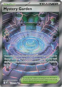 Mystery Garden 172/132 Ultra Rare Mega Evolution Pokemon Near Mint - Image 1