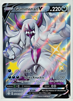 Grimmsnarl V SV116/SV122 Full Art Shining Fates Shiny Vault NM - Pokemon TCG - Image 1