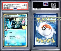 2021 POKEMON SWSH BLACK STAR PROMO CELEBRATIONS COLLECTION MIMIKYU-HOLO PSA 10 - Image 3