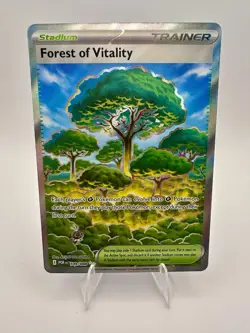 Forest Of Vitality 109/088 Full Art NM Perfect Order English Pokemon - Image 1