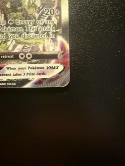 Pokemon TCG Rayquaza VMAX 218/203 Evolving Skies Alt Art Secret Holo 2021 - Image 3
