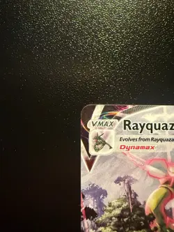 Pokemon TCG Rayquaza VMAX 218/203 Evolving Skies Alt Art Secret Holo 2021 - Image 4