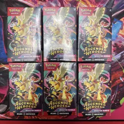 Pokemon TCG Ascended Heroes Booster Bundle - Lot of X 6 SEALED - Image 1
