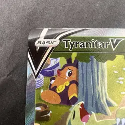 Pokemon Tyranitar V 155/163 Tyranitar V Alt Art 155/163 Battle Styles NM Pokemon - Image 2