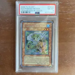 Gladiator Beast Retiari CSOC-EN086 Crossroads of Chaos PSA 8 Foil Eng 2008 - Image 2