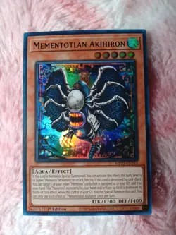Yu-Gi-Oh! Mementotlan Akihiron MP25-EN243 Ultra Rare 1st Edition - Image 1