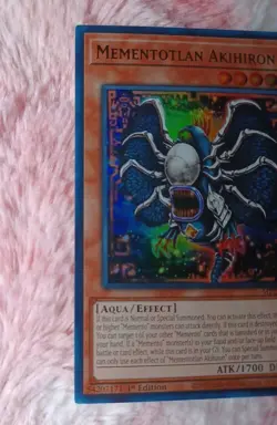 Yu-Gi-Oh! Mementotlan Akihiron MP25-EN243 Ultra Rare 1st Edition - Image 2